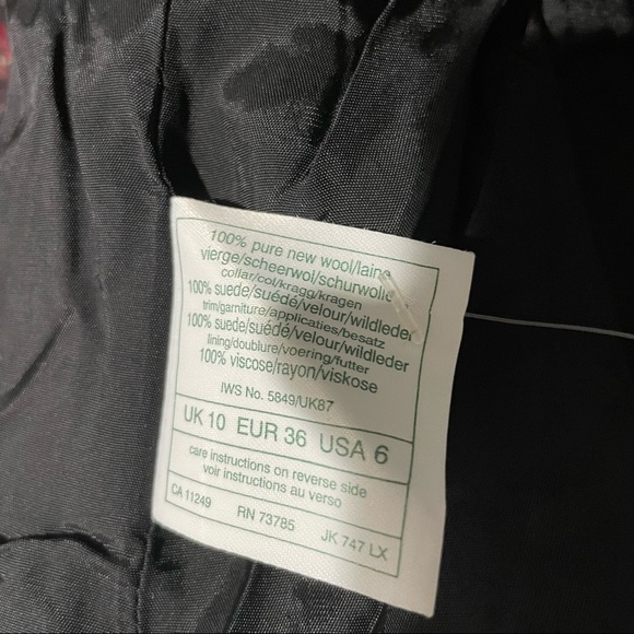 Vintage Laura Ashley Plaid Blazer Wool Deadstock - Picture 9 of 9